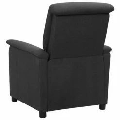 VidaXL Fauteuil inclinable Gris foncé Tissu -Fauteuils Soldes image 3 338897