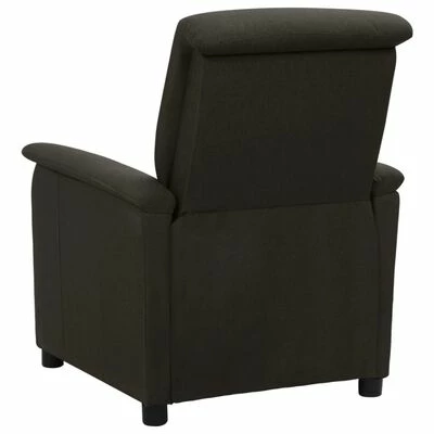 VidaXL Fauteuil inclinable Taupe Tissu 5 VidaXL Fauteuil inclinable Taupe Tissu – Image 3