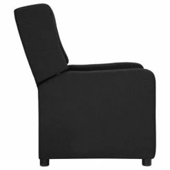 VidaXL Fauteuil inclinable Noir Tissu -Fauteuils Soldes image 3 339002