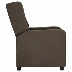 VidaXL Fauteuil inclinable Marron Tissu -Fauteuils Soldes image 3 339004