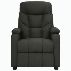 VidaXL Fauteuil inclinable Noir Tissu -Fauteuils Soldes image 3 339084