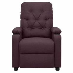 VidaXL Fauteuil inclinable Violet Tissu 10 VidaXL Fauteuil inclinable Violet Tissu -Fauteuils Soldes image 3 339109