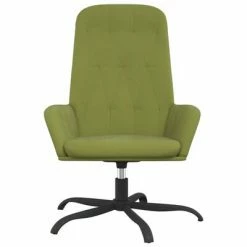 VidaXL Chaise de relaxation Vert clair Velours -Fauteuils Soldes image 3 341208
