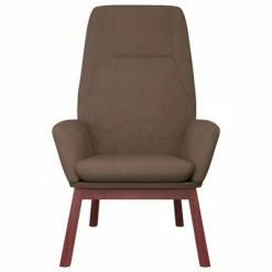 VidaXL Chaise de relaxation Taupe Tissu -Fauteuils Soldes image 3 341392