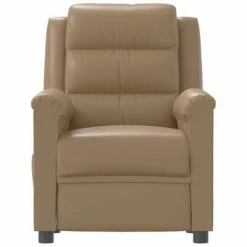 VidaXL Fauteuil inclinable Cappuccino Similicuir -Fauteuils Soldes image 3 342369