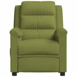 VidaXL Fauteuil inclinable Vert clair Velours 10 VidaXL Fauteuil inclinable Vert clair Velours -Fauteuils Soldes image 3 342380