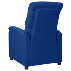 VidaXL Fauteuil inclinable Bleu Tissu 10 VidaXL Fauteuil inclinable Bleu Tissu -Fauteuils Soldes image 3 342710