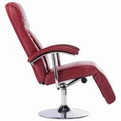 VidaXL Fauteuil TV Rouge bordeaux Similicuir -Fauteuils Soldes image 4 248591
