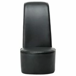 VidaXL Chaise en forme de chaussure à talon haut Noir Similicuir -Fauteuils Soldes image 4 248647