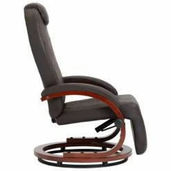 VidaXL Fauteuil inclinable TV Marron Similicuir 11 VidaXL Fauteuil inclinable TV Marron Similicuir -Fauteuils Soldes image 4 248715
