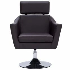 VidaXL Fauteuil TV Marron Similicuir -Fauteuils Soldes image 4 281306