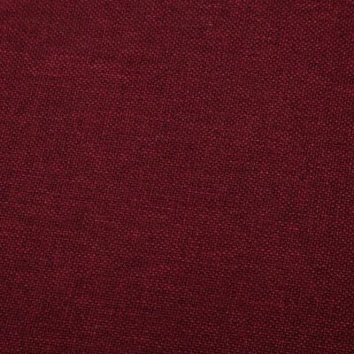 VidaXL Fauteuil cube Rouge bordeaux Tissu 6 VidaXL Fauteuil cube Rouge bordeaux Tissu – Image 4