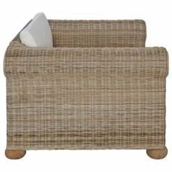 VidaXL Fauteuil avec coussins Rotin naturel -Fauteuils Soldes image 4 283072