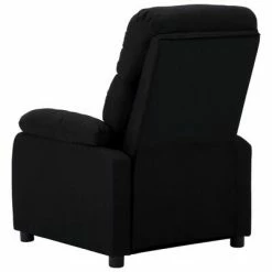 VidaXL Fauteuil inclinable Noir Tissu 11 VidaXL Fauteuil inclinable Noir Tissu -Fauteuils Soldes image 4 289664
