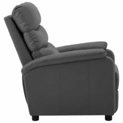 VidaXL Fauteuil inclinable Gris Similicuir -Fauteuils Soldes image 4 289685