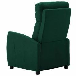 VidaXL Fauteuil inclinable Vert foncé Tissu 11 VidaXL Fauteuil inclinable Vert foncé Tissu -Fauteuils Soldes image 4 289702