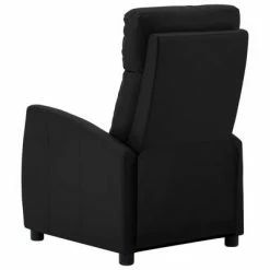 VidaXL Fauteuil inclinable Noir Similicuir -Fauteuils Soldes image 4 289716