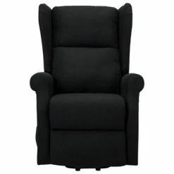 VidaXL Fauteuil inclinable Noir Tissu 11 VidaXL Fauteuil inclinable Noir Tissu -Fauteuils Soldes image 4 289732