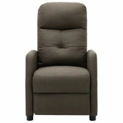 VidaXL Fauteuil inclinable Taupe Tissu 11 VidaXL Fauteuil inclinable Taupe Tissu -Fauteuils Soldes image 4 289824