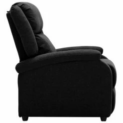 VidaXL Fauteuil inclinable électrique Noir Tissu -Fauteuils Soldes image 4 3098355