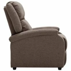 VidaXL Fauteuil inclinable électrique Taupe Tissu -Fauteuils Soldes image 4 3098360