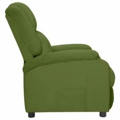 VidaXL Fauteuil inclinable électrique Vert clair Velours -Fauteuils Soldes image 4 3098396