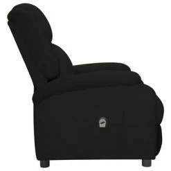 VidaXL Fauteuil inclinable électrique Noir Velours -Fauteuils Soldes image 4 3098399