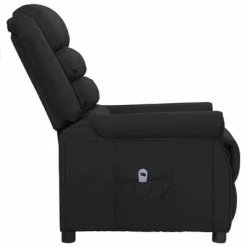 VidaXL Fauteuil inclinable électrique Noir Similicuir -Fauteuils Soldes image 4 3098464