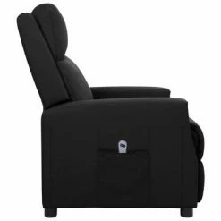 VidaXL Fauteuil inclinable électrique Noir Similicuir -Fauteuils Soldes image 4 3098478