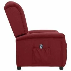 VidaXL Fauteuil inclinable électrique Rouge bordeaux Tissu 11 VidaXL Fauteuil inclinable électrique Rouge bordeaux Tissu -Fauteuils Soldes image 4 3098509
