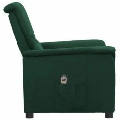 VidaXL Fauteuil inclinable électrique Vert foncé Tissu 11 VidaXL Fauteuil inclinable électrique Vert foncé Tissu -Fauteuils Soldes image 4 3098550