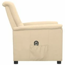 VidaXL Fauteuil inclinable électrique Crème Tissu 11 VidaXL Fauteuil inclinable électrique Crème Tissu -Fauteuils Soldes image 4 3098553