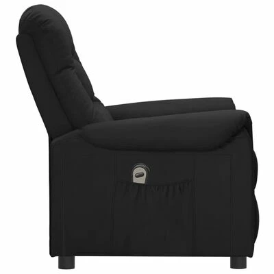VidaXL Fauteuil inclinable électrique Noir Similicuir 6 VidaXL Fauteuil inclinable électrique Noir Similicuir – Image 4