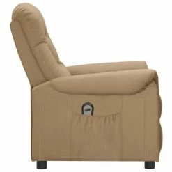VidaXL Fauteuil inclinable électrique Cappuccino Similicuir -Fauteuils Soldes image 4 3098570