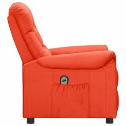 VidaXL Fauteuil inclinable électrique Rouge Similicuir -Fauteuils Soldes image 4 3098573