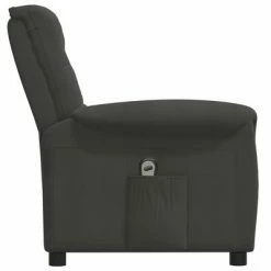 VidaXL Fauteuil inclinable électrique Gris foncé Tissu microfibre -Fauteuils Soldes image 4 3098585