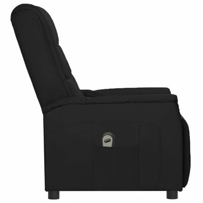 VidaXL Fauteuil inclinable électrique Noir Similicuir 6 VidaXL Fauteuil inclinable électrique Noir Similicuir – Image 4