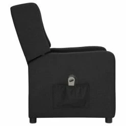 VidaXL Fauteuil inclinable électrique Noir Tissu 11 VidaXL Fauteuil inclinable électrique Noir Tissu -Fauteuils Soldes image 4 3098723