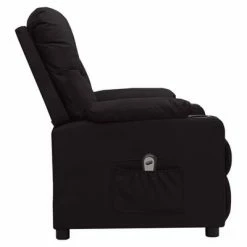 VidaXL Fauteuil inclinable électrique Noir Similicuir -Fauteuils Soldes image 4 3098863