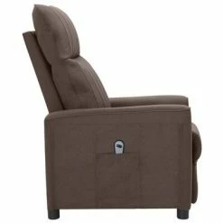 VidaXL Fauteuil inclinable électrique Taupe Tissu -Fauteuils Soldes image 4 3098885