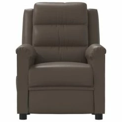 VidaXL Fauteuil inclinable électrique Gris Similicuir 11 VidaXL Fauteuil inclinable électrique Gris Similicuir -Fauteuils Soldes image 4 3098990
