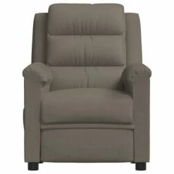 VidaXL Fauteuil inclinable électrique Gris clair Velours 11 VidaXL Fauteuil inclinable électrique Gris clair Velours -Fauteuils Soldes image 4 3099001