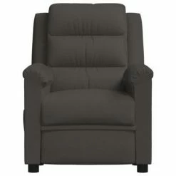 VidaXL Fauteuil inclinable électrique Gris foncé Velours 11 VidaXL Fauteuil inclinable électrique Gris foncé Velours -Fauteuils Soldes image 4 3099002