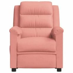 VidaXL Fauteuil inclinable électrique Rose Velours 11 VidaXL Fauteuil inclinable électrique Rose Velours -Fauteuils Soldes image 4 3099005