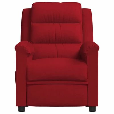 VidaXL Fauteuil inclinable électrique Bordeaux Velours 6 VidaXL Fauteuil inclinable électrique Bordeaux Velours – Image 4