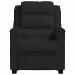 VidaXL Fauteuil inclinable électrique Noir Velours 11 VidaXL Fauteuil inclinable électrique Noir Velours -Fauteuils Soldes image 4 3099007
