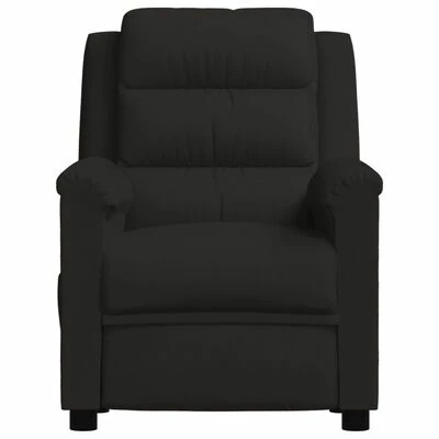 VidaXL Fauteuil inclinable électrique Noir Velours 6 VidaXL Fauteuil inclinable électrique Noir Velours – Image 4