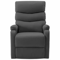 VidaXL Fauteuil inclinable Anthracite Similicuir 11 VidaXL Fauteuil inclinable Anthracite Similicuir -Fauteuils Soldes image 4 321279