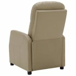 VidaXL Fauteuil inclinable Cappuccino Similicuir -Fauteuils Soldes image 4 321358