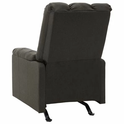 VidaXL Fauteuil inclinable Taupe Tissu 6 VidaXL Fauteuil inclinable Taupe Tissu – Image 4